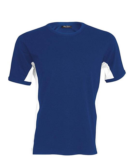 TIGER - RÖVID UJJÚ KÉTSZÍNŰ PÓLÓ - Royal Blue/White, #00338D/#FFFFFF<br><small>UT-ka340ro/wh-l</small>