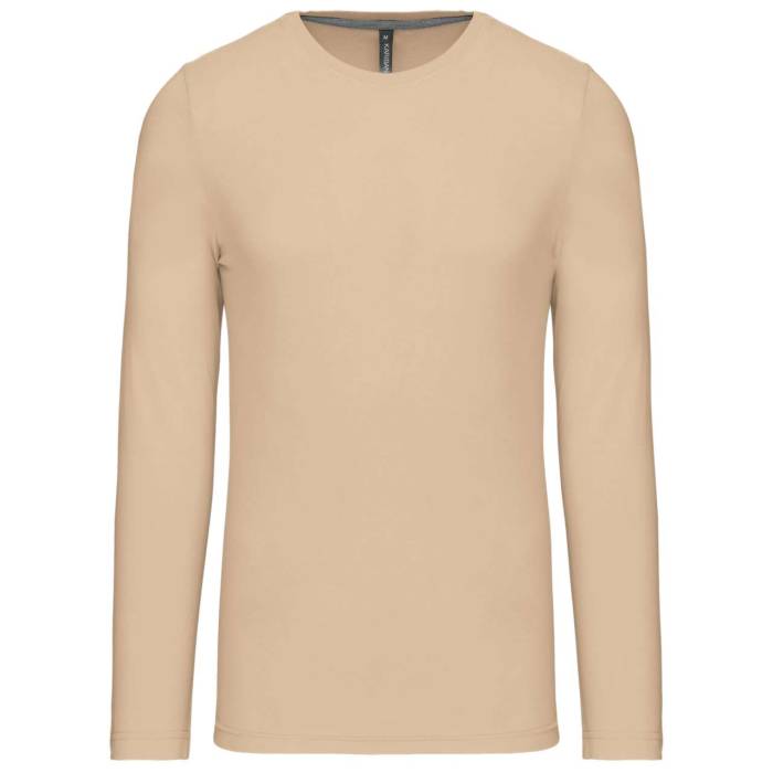 FÉRFI HOSSZÚ UJJÚ KÖRNYAKÚ PÓLÓ - Light Sand, #DECBB5<br><small>UT-ka359lsa-xl</small>