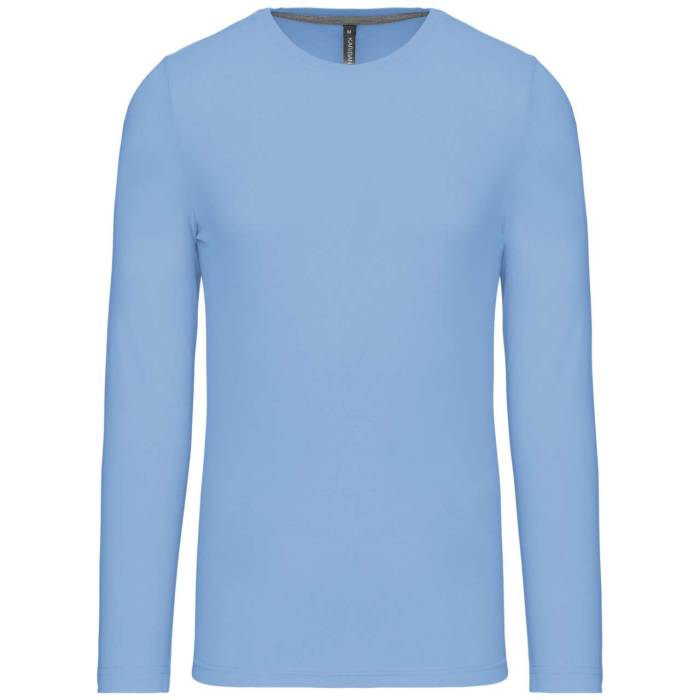 FÉRFI HOSSZÚ UJJÚ KÖRNYAKÚ PÓLÓ - Sky Blue, #8CBAE5<br><small>UT-ka359sb-2xl</small>