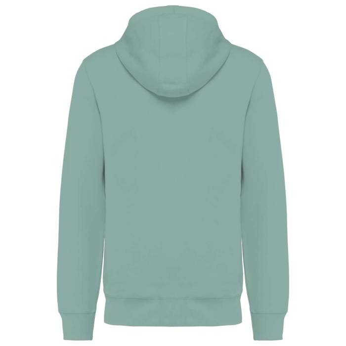 UNISEX ECO-FRIENDLY FRENCH TERRY ZIPPED HOODED SWEATSHIRT - Sage, #99aca3<br><small>UT-ka4008sg-xxs</small>