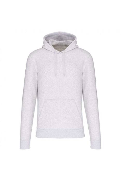 MEN`S ECO-FRIENDLY HOODED SWEATSHIRT - Ash Heather, #E7E8EA<br><small>UT-ka4027ash-2xl</small>