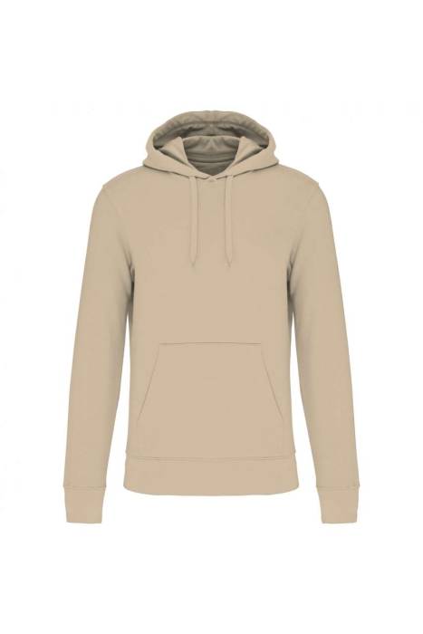 MEN`S ECO-FRIENDLY HOODED SWEATSHIRT - Coconut Milk, #F7F4EC<br><small>UT-ka4027com-4xl</small>