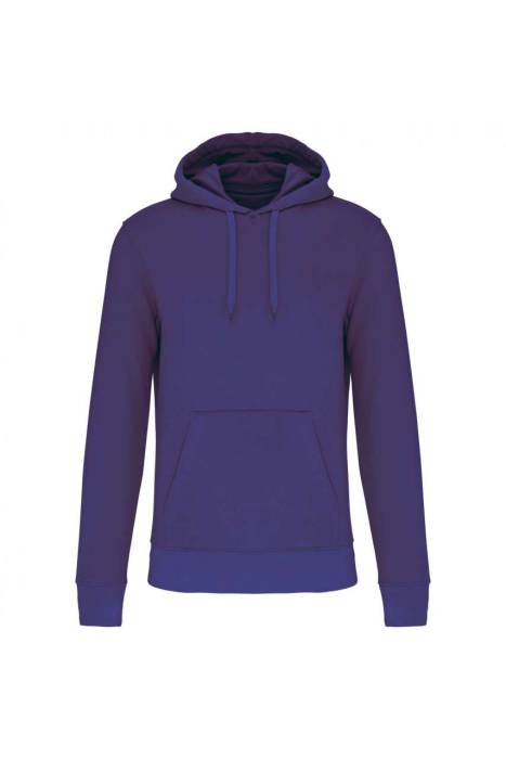 MEN`S ECO-FRIENDLY HOODED SWEATSHIRT - Deep Purple, #4a4069<br><small>UT-ka4027dpu-2xl</small>