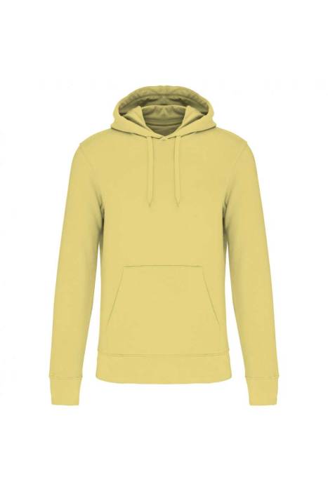 MEN`S ECO-FRIENDLY HOODED SWEATSHIRT - Lemon Yellow, #e2df81<br><small>UT-ka4027ley-2xl</small>