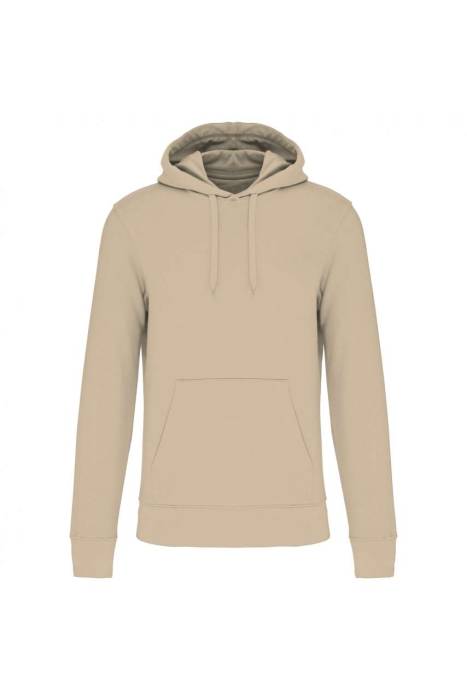 MEN`S ECO-FRIENDLY HOODED SWEATSHIRT - Light Sand, #DECBB5<br><small>UT-ka4027lsa-2xl</small>