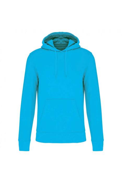 MEN`S ECO-FRIENDLY HOODED SWEATSHIRT - Sea Turquoise, #1aa3c4<br><small>UT-ka4027set-2xl</small>