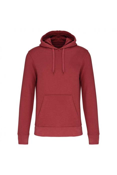 MEN`S ECO-FRIENDLY HOODED SWEATSHIRT - Terracotta Red, #8f3b43<br><small>UT-ka4027ter-2xl</small>