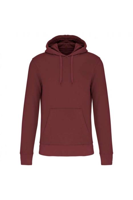 MEN`S ECO-FRIENDLY HOODED SWEATSHIRT - Wine, #642E38<br><small>UT-ka4027wn-2xl</small>