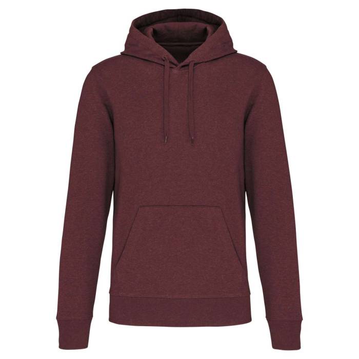 MEN`S ECO-FRIENDLY HOODED SWEATSHIRT - Wine Heather, #642E38<br><small>UT-ka4027wnh-2xl</small>