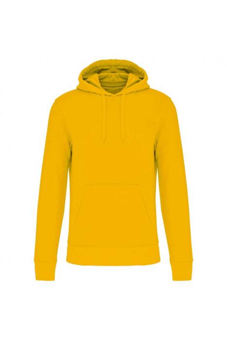 MEN`S ECO-FRIENDLY HOODED SWEATSHIRT - Yellow, #FFCB4F<br><small>UT-ka4027ye-2xl</small>