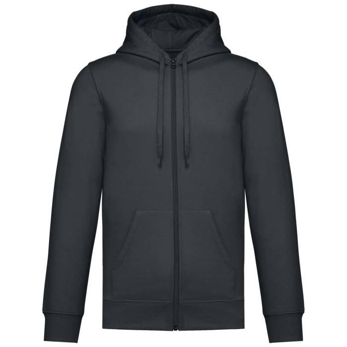 UNISEX FULL ZIP HOODIE - Dark Grey, #14202A<br><small>UT-ka4042dg-3xl</small>