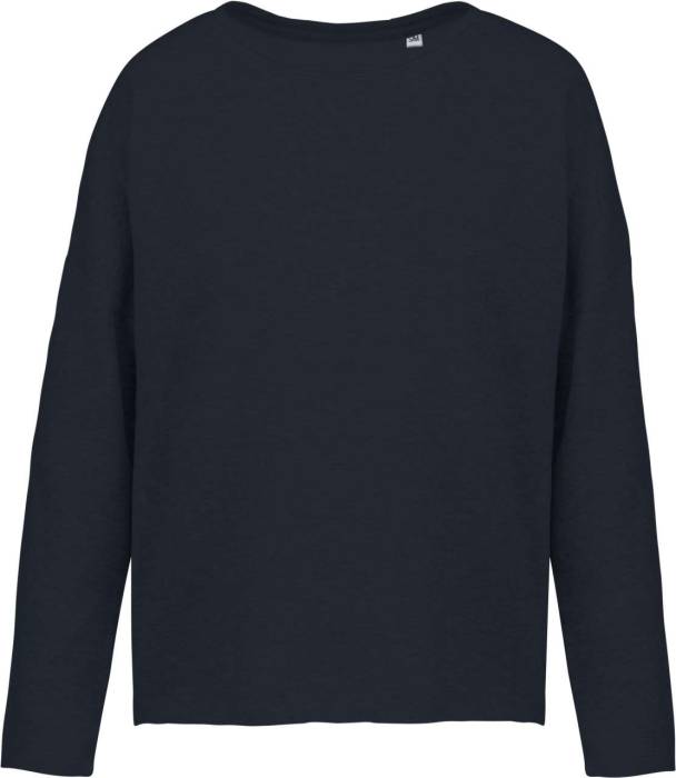 LADIES` OVERSIZED SWEATSHIRT - Navy, #021E2F<br><small>UT-ka471nv-s/m</small>