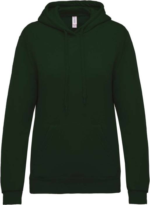 LADIES’ HOODED SWEATSHIRT - Forest Green, #1F362A<br><small>UT-ka473fo-s</small>