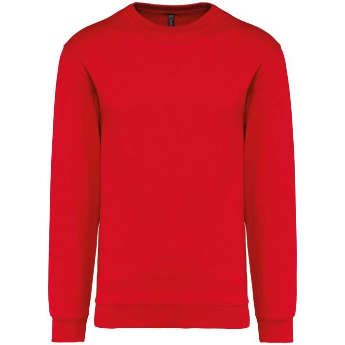 CREW NECK SWEATSHIRT - Red, #DA0043<br><small>UT-ka474re-4xl</small>