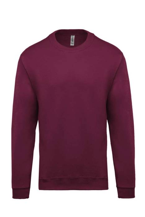 CREW NECK SWEATSHIRT - Wine, #642E38<br><small>UT-ka474wn-4xl</small>