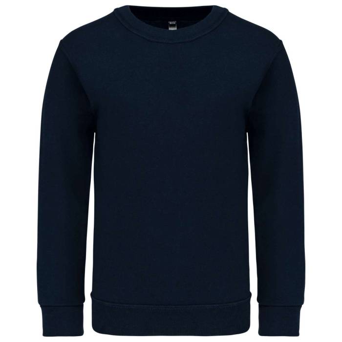 KIDS` CREW NECK SWEATSHIRT - Navy, #021E2F<br><small>UT-ka475nv-8/10</small>