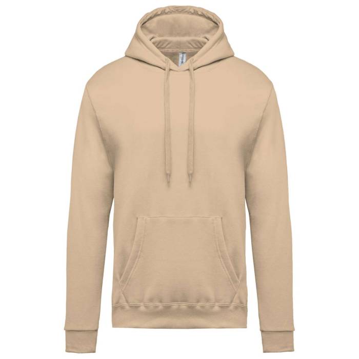 MEN’S HOODED SWEATSHIRT - Light Sand, #DECBB5<br><small>UT-ka476lsa-2xl</small>