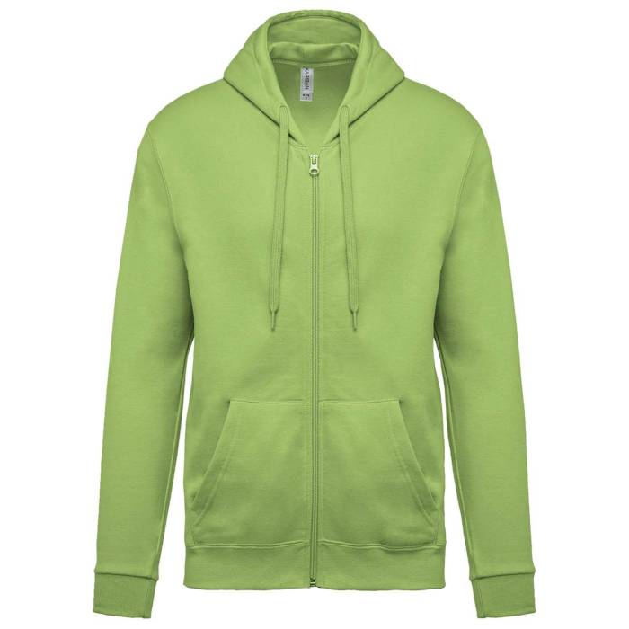 FULL ZIP HOODED SWEATSHIRT - Lime, #A0D868<br><small>UT-ka479li-2xl</small>