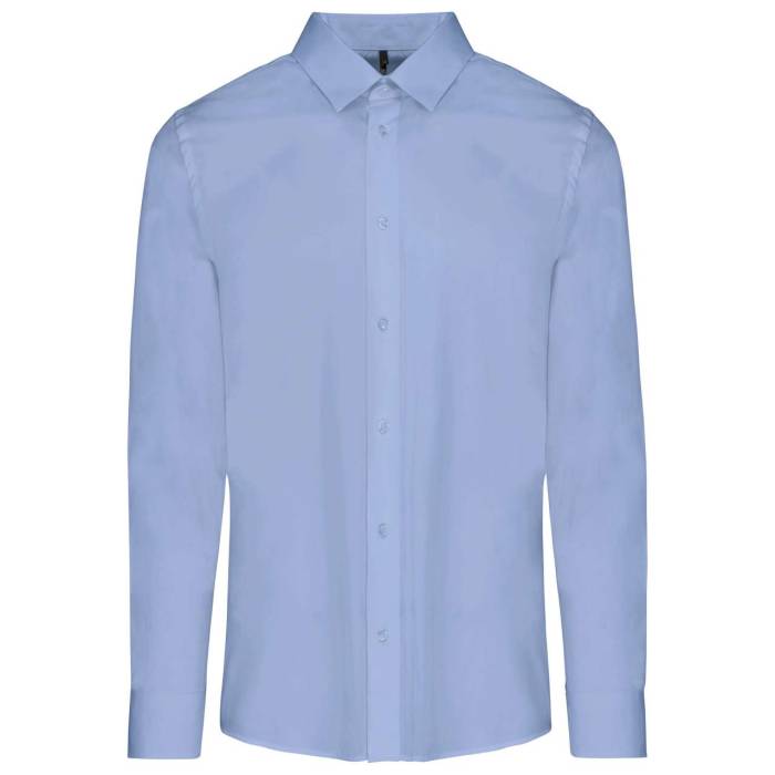 MEN’S LONG-SLEEVED COTTON POPLIN SHIRT