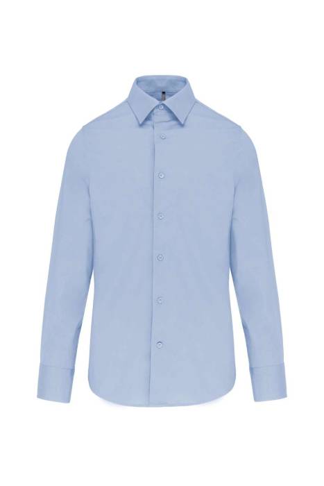 MEN`S FITTED LONG-SLEEVED NON-IRON SHIRT - Bright Sky, #B2C8E7<br><small>UT-ka522bs-xl</small>