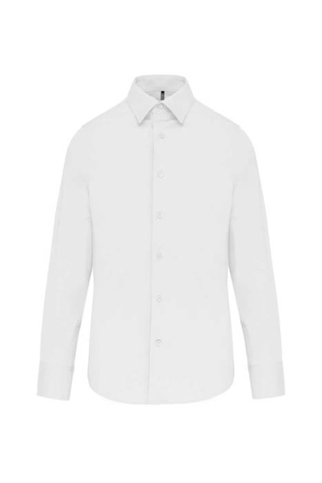 MEN`S FITTED LONG-SLEEVED NON-IRON SHIRT - White, #FFFFFF<br><small>UT-ka522wh-2xl</small>