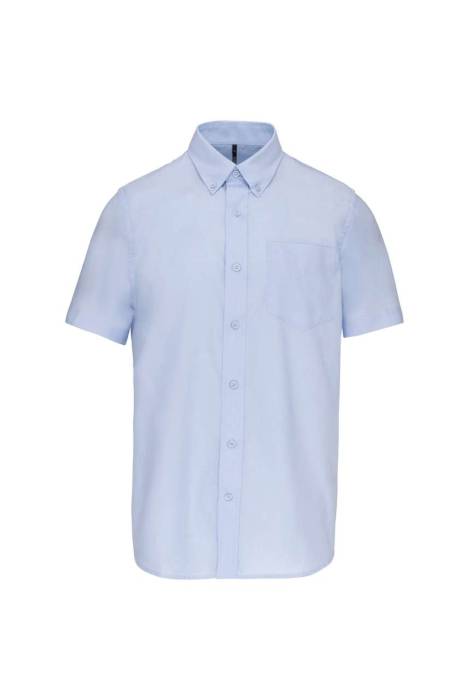 MEN`S SHORT-SLEEVED OXFORD SHIRT - Oxford Blue, #C5D6E8<br><small>UT-ka535ob-2xl</small>