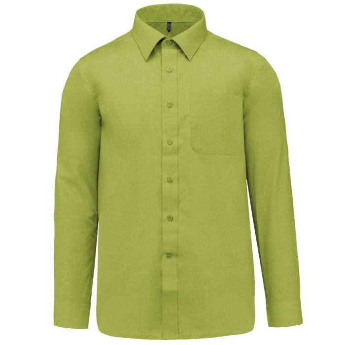 JOFREY - LONG-SLEEVED SHIRT - Burnt Lime, #A8B300<br><small>UT-ka545bli-4xl</small>