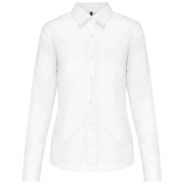 JESSICA > LADIES` LONG-SLEEVED SHIRT - White, #FFFFFF<br><small>UT-ka549wh-2xl</small>