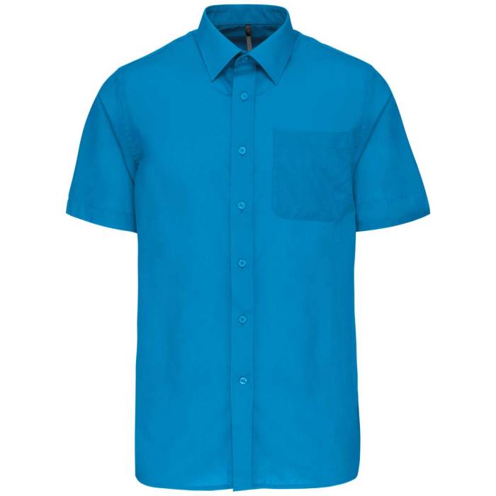 ACE - SHORT-SLEEVED SHIRT - Bright Turquoise, #00AED8<br><small>UT-ka551btu-2xl</small>