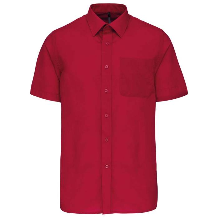 ACE - SHORT-SLEEVED SHIRT - Classic Red, #A61F3B<br><small>UT-ka551cr-xs</small>