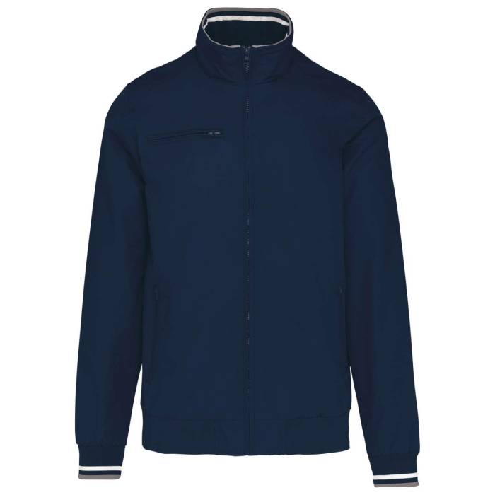 CITY BLOUSON JACKET - Navy/White/Storm Grey, #021E2F/#FFFFFF/#343D45<br><small>UT-ka609nv/wh-xl</small>