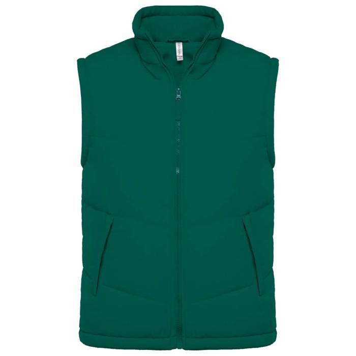 FLEECE LINED BODYWARMER - Dark Green, #005243<br><small>UT-ka6118dgn-2xl</small>