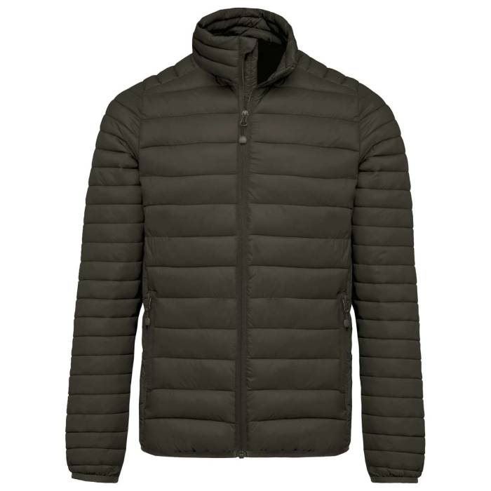 MEN`S LIGHTWEIGHT PADDED JACKET - Dark Khaki, #2E3428<br><small>UT-ka6120dkh-2xl</small>