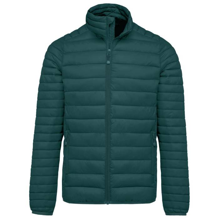 MEN`S LIGHTWEIGHT PADDED JACKET - Mineral Green, #274B5F<br><small>UT-ka6120mngrn-2xl</small>