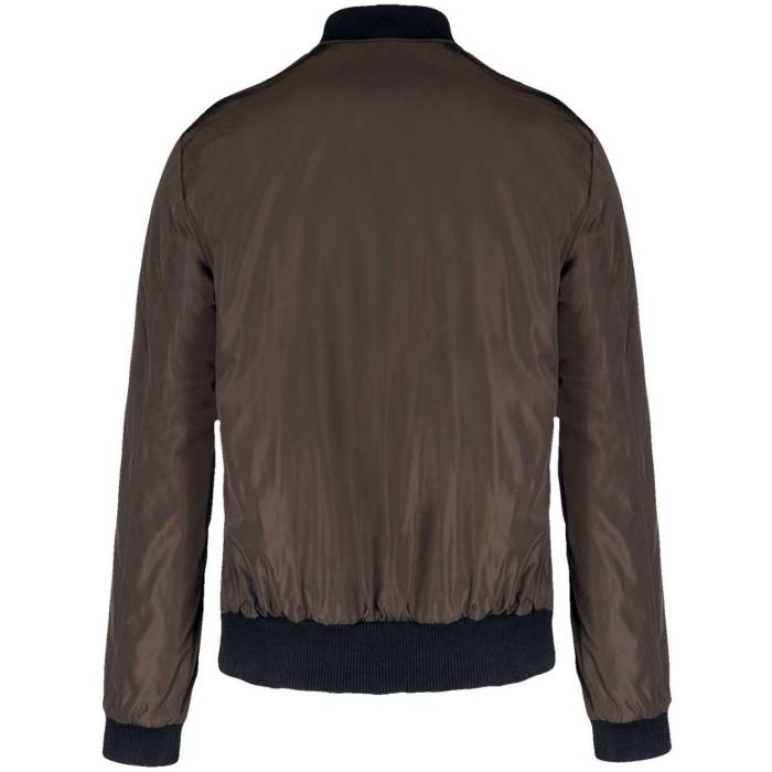 MEN`S BOMBER JACKET - Deep Khaki, #514E40<br><small>UT-ka6122dekh-m</small>