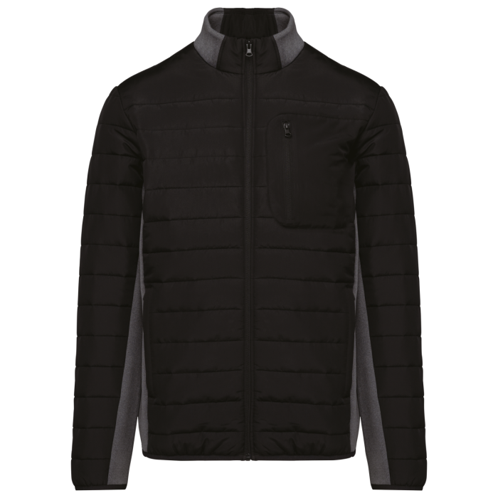 MEN'S BI-MATERIAL PADDED JACKET
