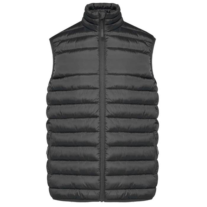 MEN`S QUILTED BODYWARMER - Dark Grey, #14202A<br><small>UT-ka6172dg-2xl</small>