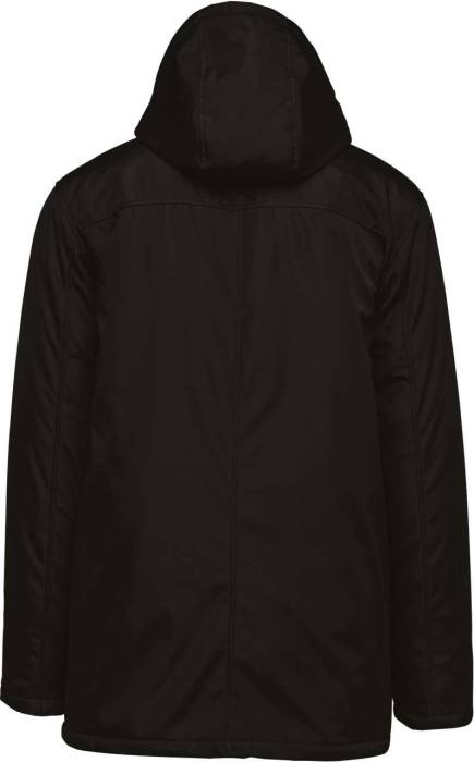 PARKA WITH REMOVABLE HOOD - Black, #000000<br><small>UT-ka656bl-l</small>