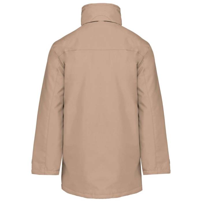 QUILTED PARKA - Beige, #A79E70<br><small>UT-ka677be-m</small>