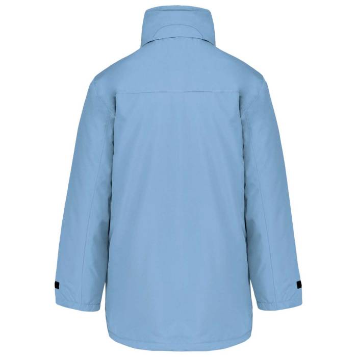 QUILTED PARKA - Sky Blue, #8CBAE5<br><small>UT-ka677sb-3xl</small>
