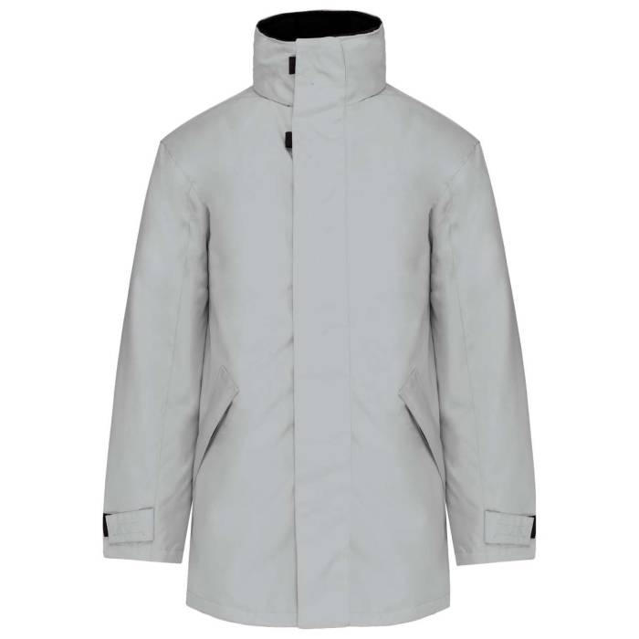 QUILTED PARKA - Snow Grey, #AEB2B5<br><small>UT-ka677sngr-3xl</small>