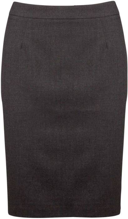 PENCIL SKIRT - Anthracite Heather, #342F2C<br><small>UT-ka732anth-34</small>