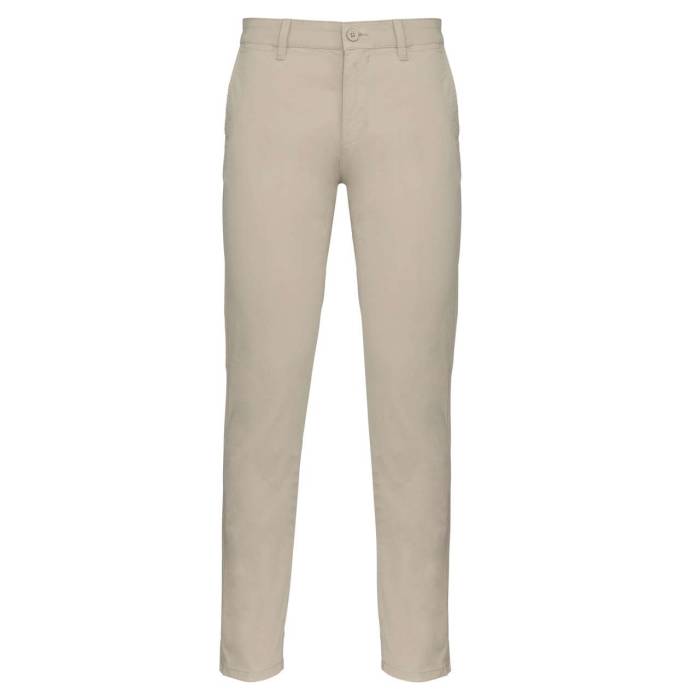 MEN`S CHINO TROUSERS - Beige, #A79E70<br><small>UT-ka740be-38</small>