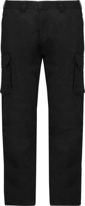 MEN`S MULTIPOCKET TROUSERS - Black, #000000<br><small>UT-ka744bl-38</small>