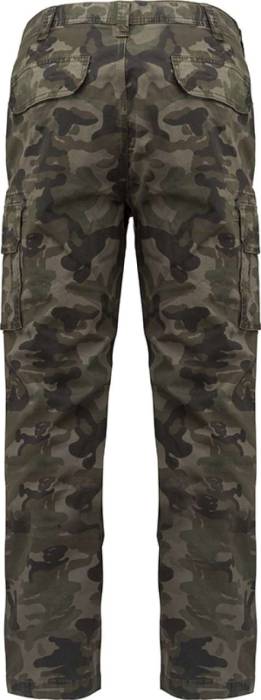 MEN`S MULTIPOCKET TROUSERS - Olive Camouflage, #7F7163/#585749/#2D2B2C<br><small>UT-ka744olc-38</small>