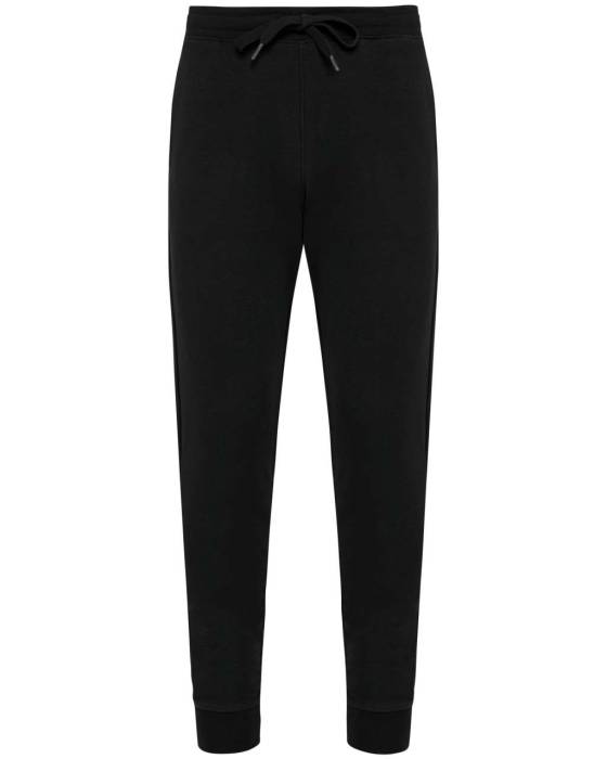 MEN`S ECO-FRIENDLY FRENCH TERRY TROUSERS - Black, #000000<br><small>UT-ka758bl-2xl</small>