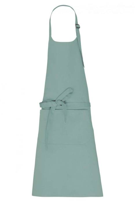 APRON WITH POCKET IN ORGANIC COTTON