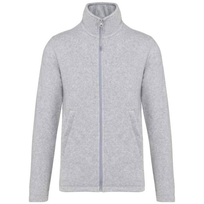 FALCO - FULL ZIP MICROFLEECE JACKET - Ash Heather, #E7E8EA<br><small>UT-ka911ash-5xl</small>