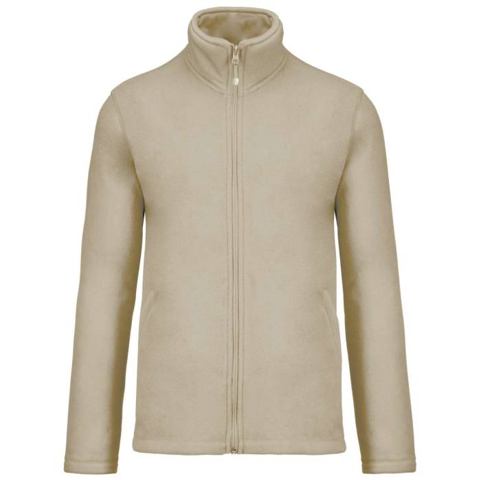 FALCO - FULL ZIP MICROFLEECE JACKET - Beige, #A79E70<br><small>UT-ka911be-5xl</small>