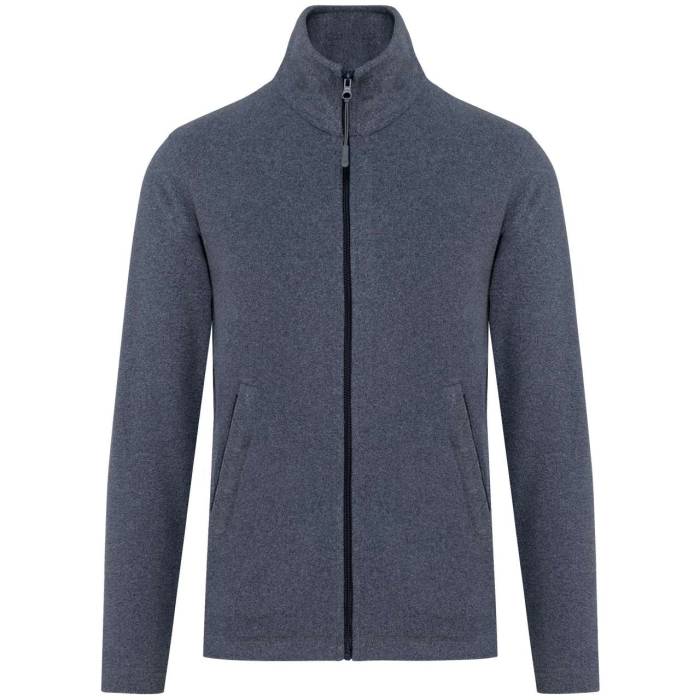 FALCO - FULL ZIP MICROFLEECE JACKET - French Navy Heather, #30314D<br><small>UT-ka911fnvh-l</small>